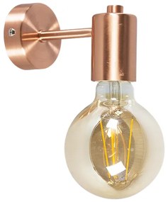 Lampada da parete Art Déco intelligente in rame incl. Lampadina WiFi G95 - Facil