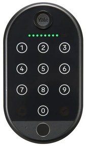 Tastierino per allarme senza fili con lettore impronte digitali YALE SMART 2 CON IMPRONTA DIGITALE, nero