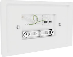 Applique da Parete G9 Bidirezionale 20x12 cm in Gesso Pitturabile