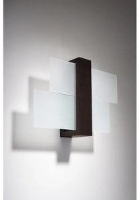 Brilagi -  Applique a LED HERA 1xE27/7,5W/230V wenge