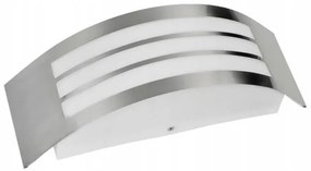 Applique da esterno 1xE27/14W/230V IP44 cromo opaco