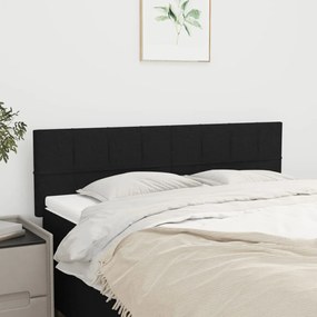 Testiere 2 Pz Nere72x5x78/88 Cm İn Tessuto /