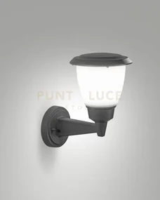 Thiago applique grigio scuro da giardino attacco e27 ip54