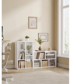 Libreria DOVARO bianca