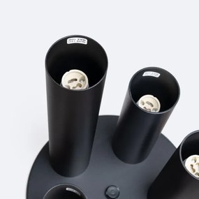 Sollux SL.1467 - Faretto LAGOS 5xGU10/10W/230V nero