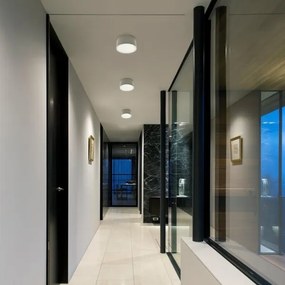 LED2 - Plafoniera LED BUTTON LED/17W/230V argento