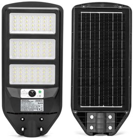 Aigostar - Lampada stradale solare LED con sensore LED/150W/3,2V+ +TC
