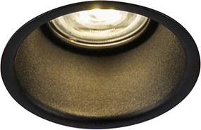 Faretto da incasso moderno Smart nero incl. WiFi GU10 - Dept