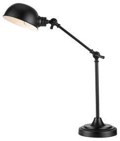 Lampada da tavolo nera (altezza 67 cm) Portland - Markslöjd