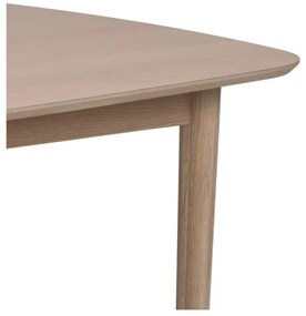 Tavolo da pranzo pieghevole con piano in rovere 210x100 cm Aston - Actona