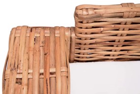 Set Divani 15 pz in Rattan Naturale