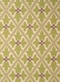 Little Greene Tapete Bayham Abbey - Citrine