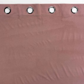 Tenda di velluto rosa 140x260 cm Velouriane - douceur d'intérieur