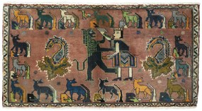 Shiraz Tappeto 100 x 60 (Iran) Annodato A Mano