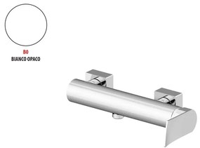 Rubinetto per doccia ad incasso monocomando Soffio bianco opaco GATTONI RUBINETTERIA