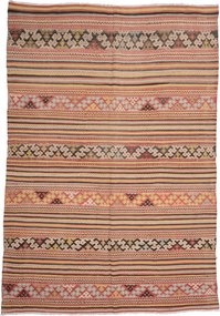 Kilim Tappeto 240x170 (Tacchino) Annodato A Mano