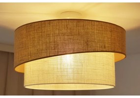 Brilagi - Lampadario SHINE 1xE27/15W/230V Ø50 cm beige/crema
