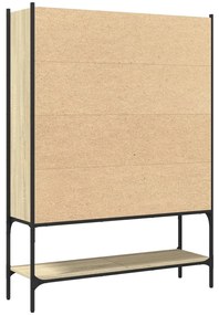 Libreria Rovere Sonoma 102x30x141,5 cm in Legno Multistrato