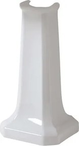 Colonna per lavabo Giunone H 66 x P 31 cm in ceramica bianco
