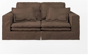 Divano marrone scuro 196 cm Nora – Ropez