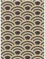Moooi for Arte Carta da parati Lucky O's - MO3040 - Birch & Black