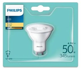 Lampadina LED Philips GU10/4,7W/230V 2700K