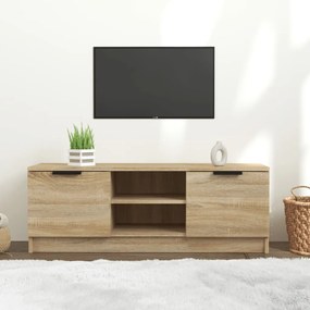 Mobile Porta Tv Rovere Sonoma 102x35x36,5 Cm Legno Multistrato /