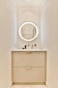 Zuma Line D251801-LED Bagno specchio con retroilluminazione 24W/230V 3000/4000/6000K IP44 oro