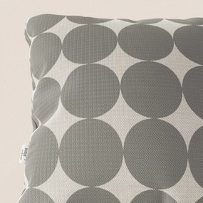 Dot cuscini geometrici disponibile in diversi colori in tessuto Idrorepellente grigio