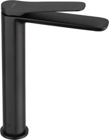 Mexen Largo rubinetto lavabo alto, nero - 73710-70