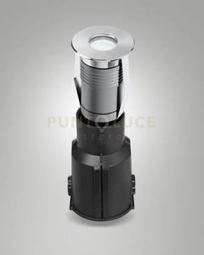 Willy 2 faretto carrabile a led 6,5w 3000k 480lm ip67 d.7cm