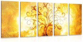 Quadri 5 pezzi – Albero della vita