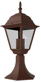 Paletto Lampione Vintage 40cm E27 IP54 Corten - Serie Alfieri