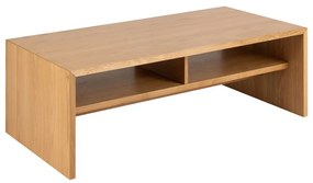 Tavolino in colore naturale con effetto rovere 60x120 cm Arlon - Actona