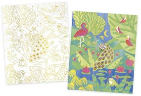 Atelier per bambini maxi - Pittura ad acquerello - Animali esotici