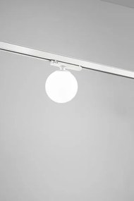 Lampada a soffitto a sfera led in vetro per sitema binario 8100 b l...