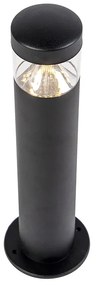 Lampada da esterno moderna nera 40 cm IP44 con LED - Roxy
