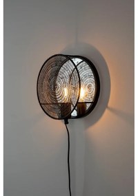 Lampada da parete nera Lea - White Label