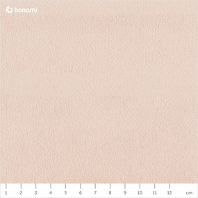 Letto matrimoniale imbottito beige con contenitore con griglia 160x200 cm Juniper - Mazzini Beds