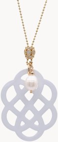 Collana placcata oro con perle Furla Fancy