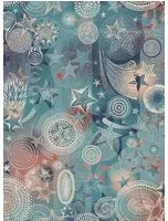 Jean Paul Gaultier Carta da parati Etoiles - Bleus
