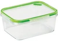 Contenitore salva freschezza rettangolare da 1,5 lt tritan verde