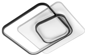 Plafoniera LED LED/120W/230V 3000-5000K nero/grigio