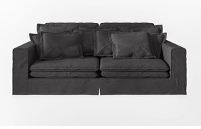 Divano nero 236 cm Nora – Ropez