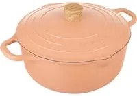 Casseruola 28 cm con coperchio rosa Pot Art