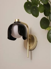 Osram - Applique DECOR COROLLE 1xG9/20W/230V nero/oro