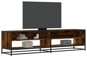 Mobile Porta Tv Rovere Fumo 180,5x40x46 Cm İn Legno Multistrato /