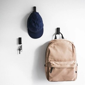 Set di ganci da parete neri in metallo 3 pz Tower – YAMAZAKI