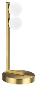 Ideal Lux - Lampada da tavolo LED PING PONG 2xLED/3W/230V CRI 90 ottone