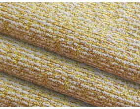 Chaise lounge componibile gialla (con penisola a destra) Ailani – Makamii